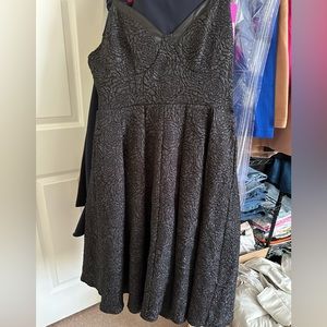 Stylish black dress from Shein, size L